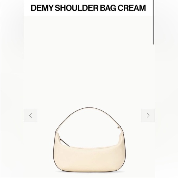SALE • STAUD • Demy Shoulder Bag in Cream